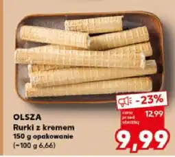 Kaufland Rurki z kremem OLSZA oferta