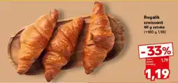 Kaufland Bułka rogalik croissant Kaufland oferta