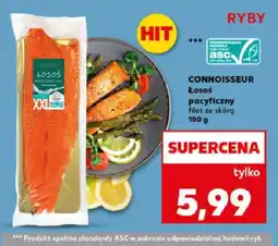 Kaufland Łosoś pacyficzny Connoisseur filet ze skórą oferta