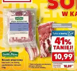 Kaufland Boczek wieprzowy bez żeber ze skórą Stoisko Mięsne oferta