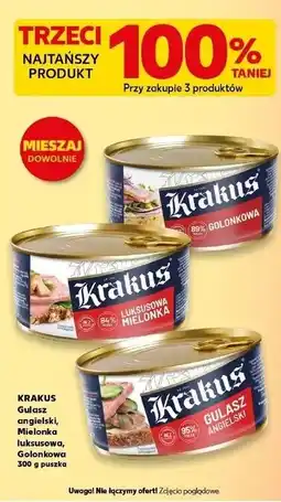 Kaufland Golonkowa Krakus Animex oferta