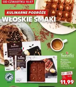 Kaufland Deser profiteroles K-Classic Favourites oferta