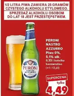 Kaufland Piwo Peroni Nastro Azzurro oferta