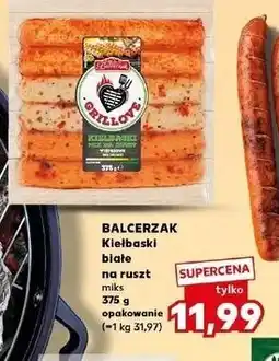 Kaufland Kiełbaski na ruszt w przyprawach Balcerzak Grillove oferta