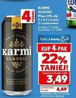 Kaufland Piwo Karmi Classic oferta