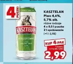 Kaufland Piwo Kasztelan Jasne Pełne oferta