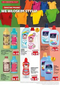 Kaufland Perfumy do płukania tkanin ayurveda Tesori D'oriente oferta