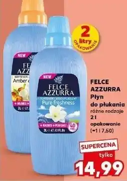 Kaufland Płyn do płukania amber & vanila Felce Azzurra oferta