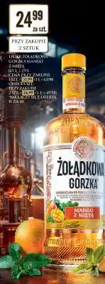 Dino ŻOŁĄDKOWA GORZKA MANGO Z MIĘTĄ oferta