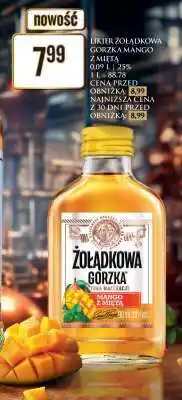 Dino LIKIER ŻOŁĄDKOWA GORZKA MANGO Z MIĘTĄ oferta