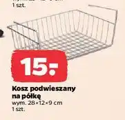 Netto Kosz podwieszany na półkę 28 x 12 9 cm oferta