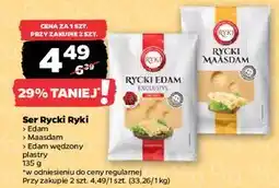 Netto Ser rycki edam naturalnie wędzony Ryki oferta