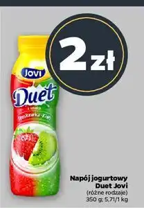Netto Jogurt truskawka-kiwi Jovi Duet oferta