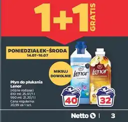 Netto Płyn spring awakening Lenor oferta