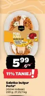 Netto Sałatka z kaszy bulgur serem w stylu śródziemnomorskim Perla oferta