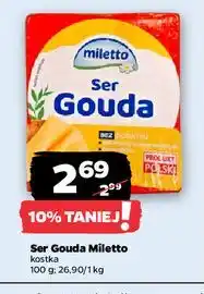 Netto Ser gouda Miletto oferta