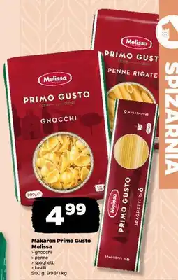 Netto Makaron fusilli Melissa Primo Gusto oferta