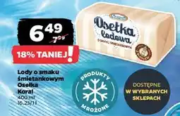 Netto Lód osełka śmietankowa Koral Osełka Lodowa oferta
