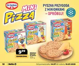 Netto Mini pizza minionki Dr. Oetker oferta