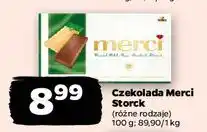 Netto Czekolada mleczna z kawałkami orzechów i migdałami Storck Merci oferta