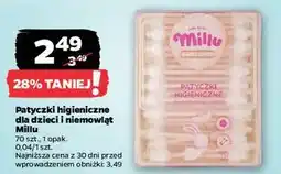 Netto Patyczki higieniczne Millu oferta