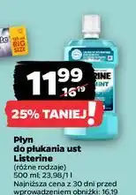 Netto Płyn do płukania ust Listerine Cool Mint oferta