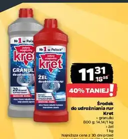Netto Żel do udrożniania rur Kret oferta