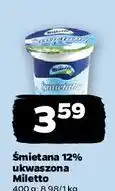Netto Śmietana 12% Miletto oferta