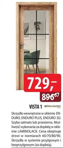 DDD Drzwi wewnętrzne MINVADO oferta