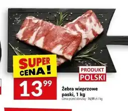 Twój Market Żeberka wieprzowe Polski oferta