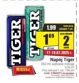 Nasz Sklep Napój energetyczny Tiger oferta