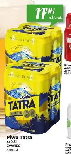 Społem Piwo Tatra oferta
