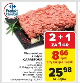Carrefour Mięso mielone Carrefour oferta