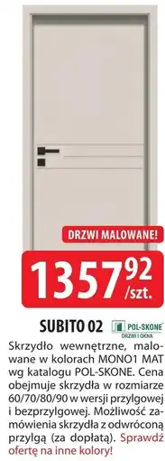 DDD Drzwi wewnętrzne Pol-skone oferta