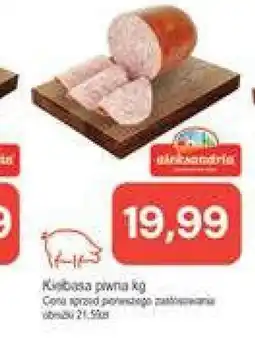 Społem Kiełbasa Aleksandria oferta