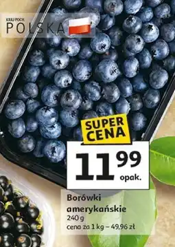 Auchan Borówki amerykańskie oferta