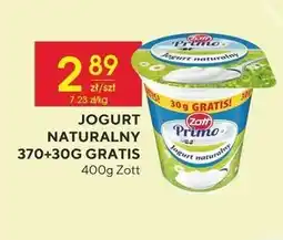 Społem Jogurt naturalny Zott oferta