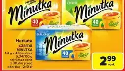 Carrefour Herbata Minutka oferta
