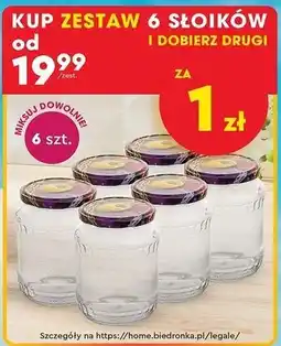 Biedronka Słoiki oferta