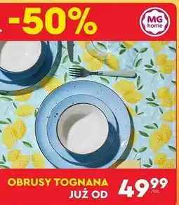 Biedronka Obrus tognana Mg Home oferta
