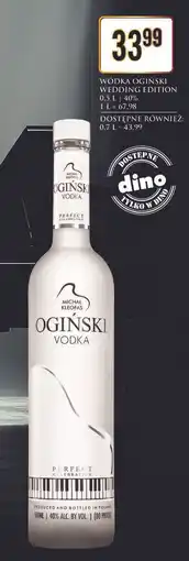 Dino Wódka wedding edition Ogiński Vodka oferta