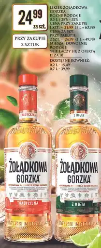 Dino Wódka Żołądkowa Gorzka Z Miętą oferta