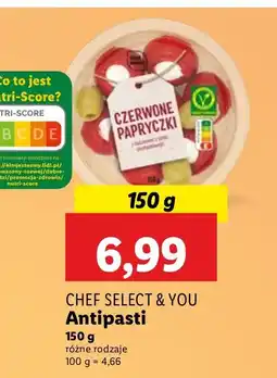 Lidl Antipasti Chef Select & You oferta