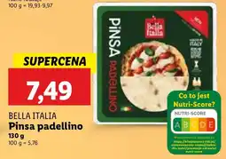Lidl Pinsa padellino Bella Italia oferta