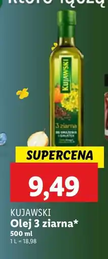 Lidl Olej z 3 ziaren Kujawski oferta
