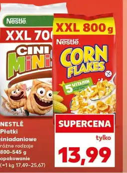 Kaufland Płatki śniadaniowe Nestle oferta
