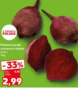 Kaufland Buraki młode oferta