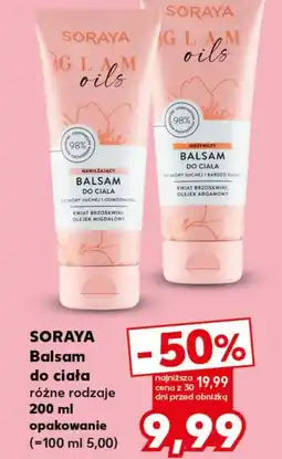 Kaufland Balsam do ciała Soraya oferta