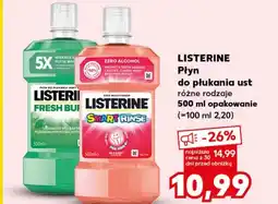 Kaufland Płyn do płukania Listerine oferta