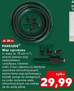 Kaufland Wąż ogrodowy Parkside oferta